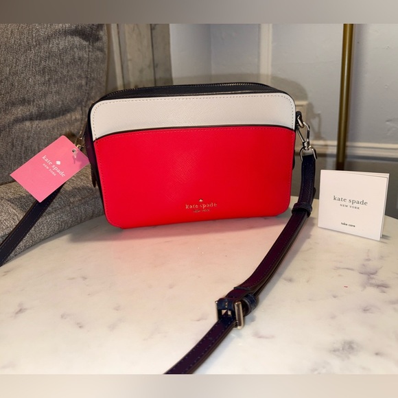 kate spade Handbags - Kate Spade Lauryn Colorblock Crossbody Camera Bag (NWT)
